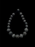 Black Clay Necklace