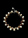 Teardrop Briolette and Tumbled Jasper Necklace