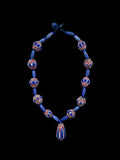 Red, Blue and White Combination Necklace