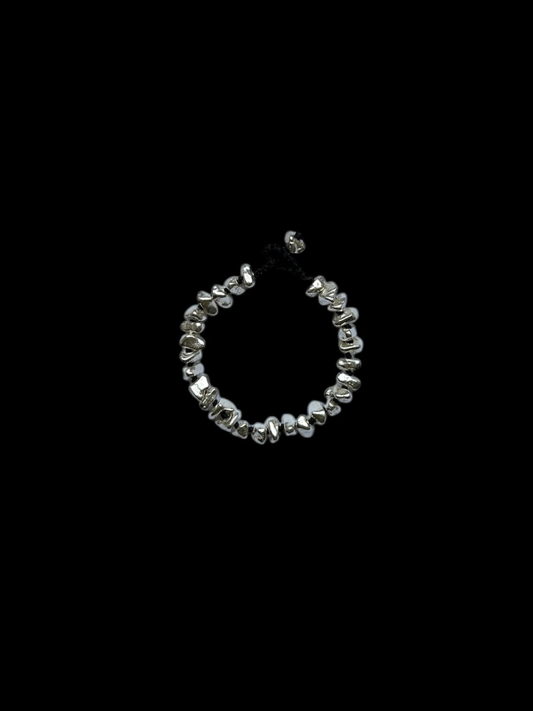 Silver Chip Bracelet